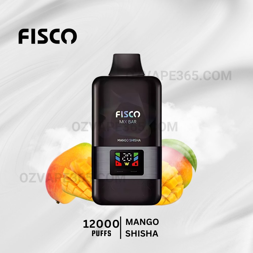 FISCO Mix Bar 12000 Puffs Mango Shisha FISCO Mix Bar 12000 Puffs Mango Shisha