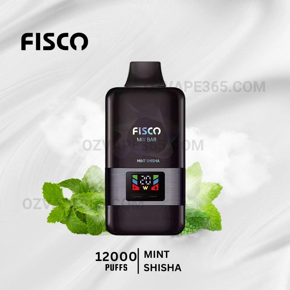 FISCO Mix Bar 12000 Puffs Mint Shisha FISCO Mix Bar 12000 Puffs Mint Shisha