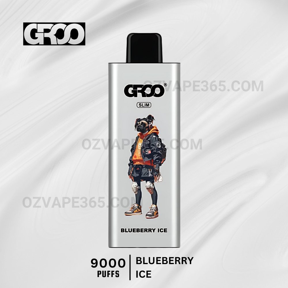 GROO Slim 9000 Puffs Blueberry Ice GROO Slim 9000 Puffs Blueberry Ice