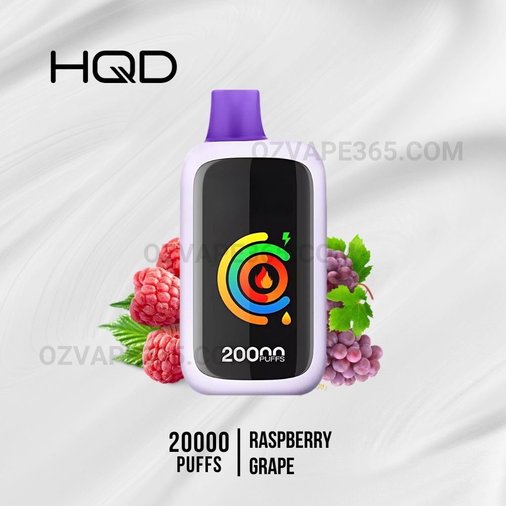 HQD Cuvie Slick 20000 Puffs Blueberry Raspberry Grape HQD Cuvie Slick 20000 Puffs Blueberry Raspberry Grape