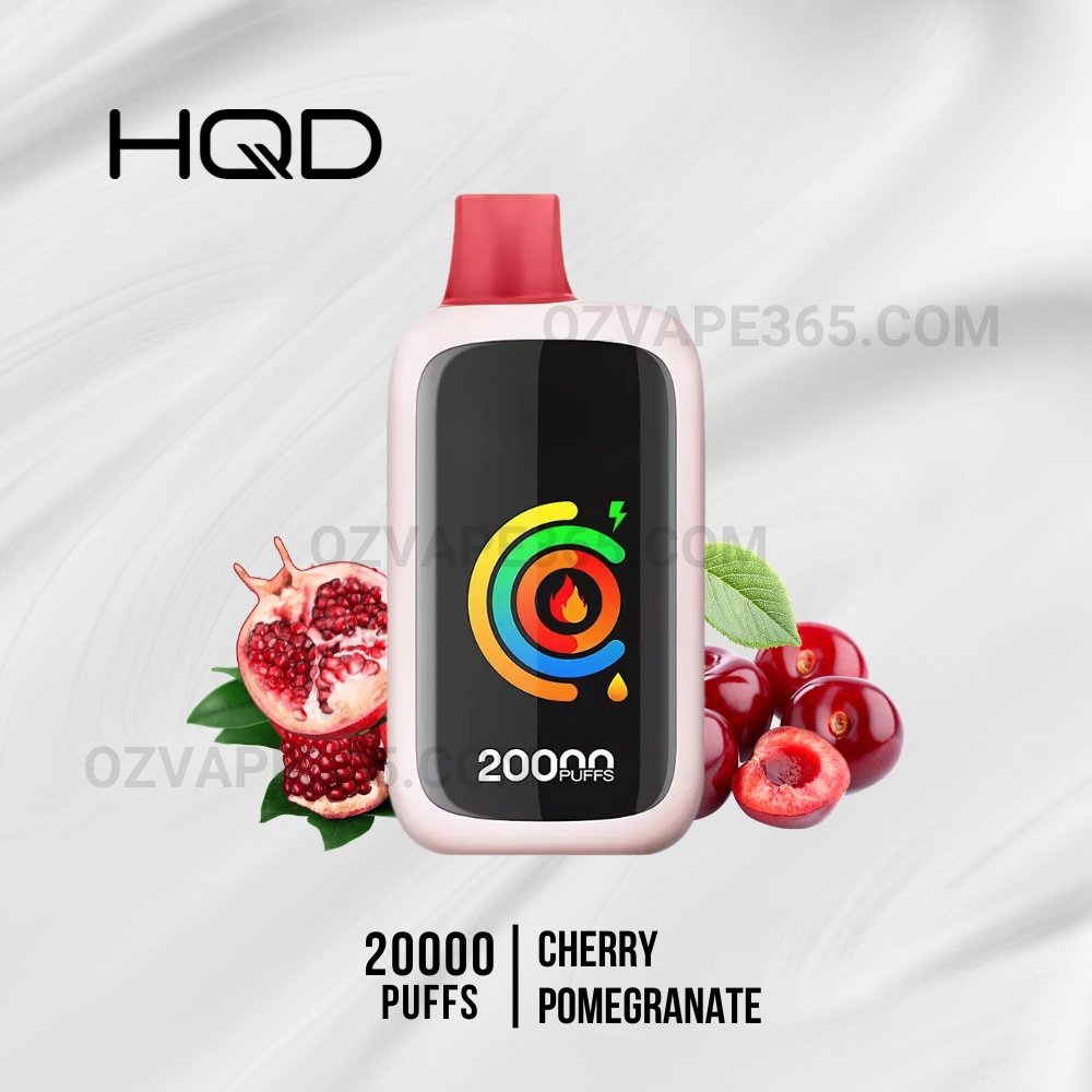 HQD Cuvie Slick 20000 Puffs Cherry Pomegranate HQD Cuvie Slick 20000 Puffs Cherry Pomegranate