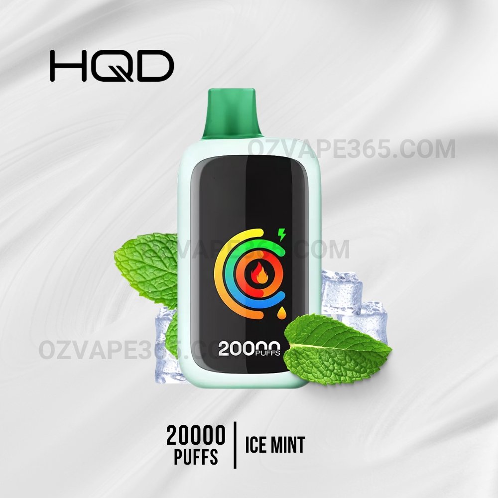 HQD Cuvie Slick 20000 Puffs Ice Mint HQD Cuvie Slick 20000 Puffs Ice Mint