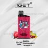 IGET Bar 3500 Puffs Banana Pomegranate Cherry Ice