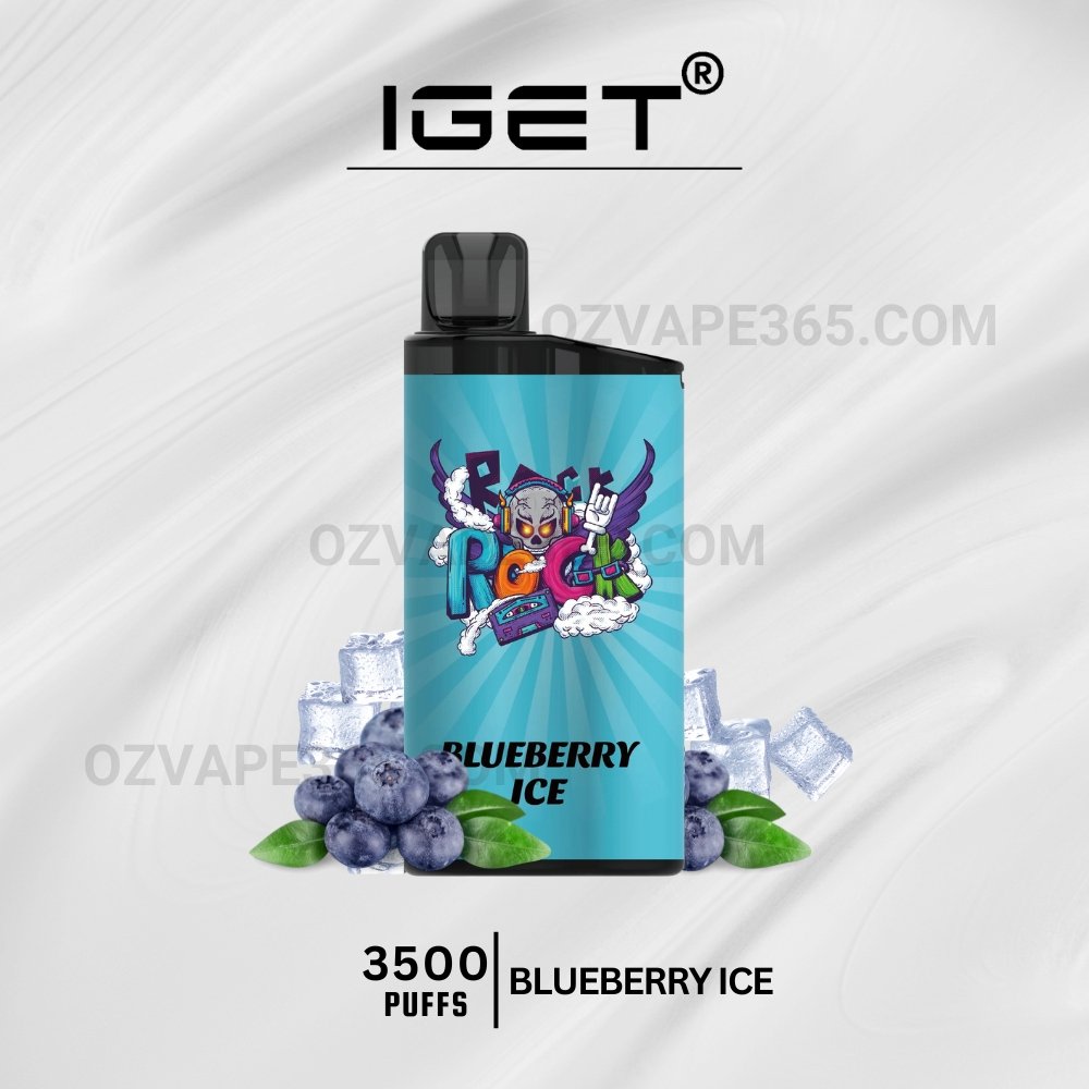IGET Bar 3500 Puffs Blueberry Ice IGET Bar 3500 Puffs Blueberry Ice