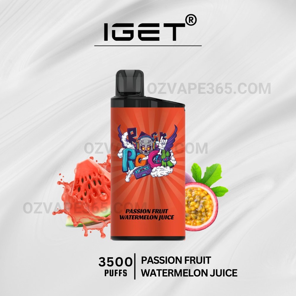 IGET Bar 3500 Puffs Passion Fruit Watermelon Juice IGET Bar 3500 Puffs Passion Fruit Watermelon Juice