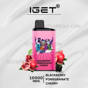 IGET Bar Pro 10000 Puffs Blackberry Pomegranate Cherry