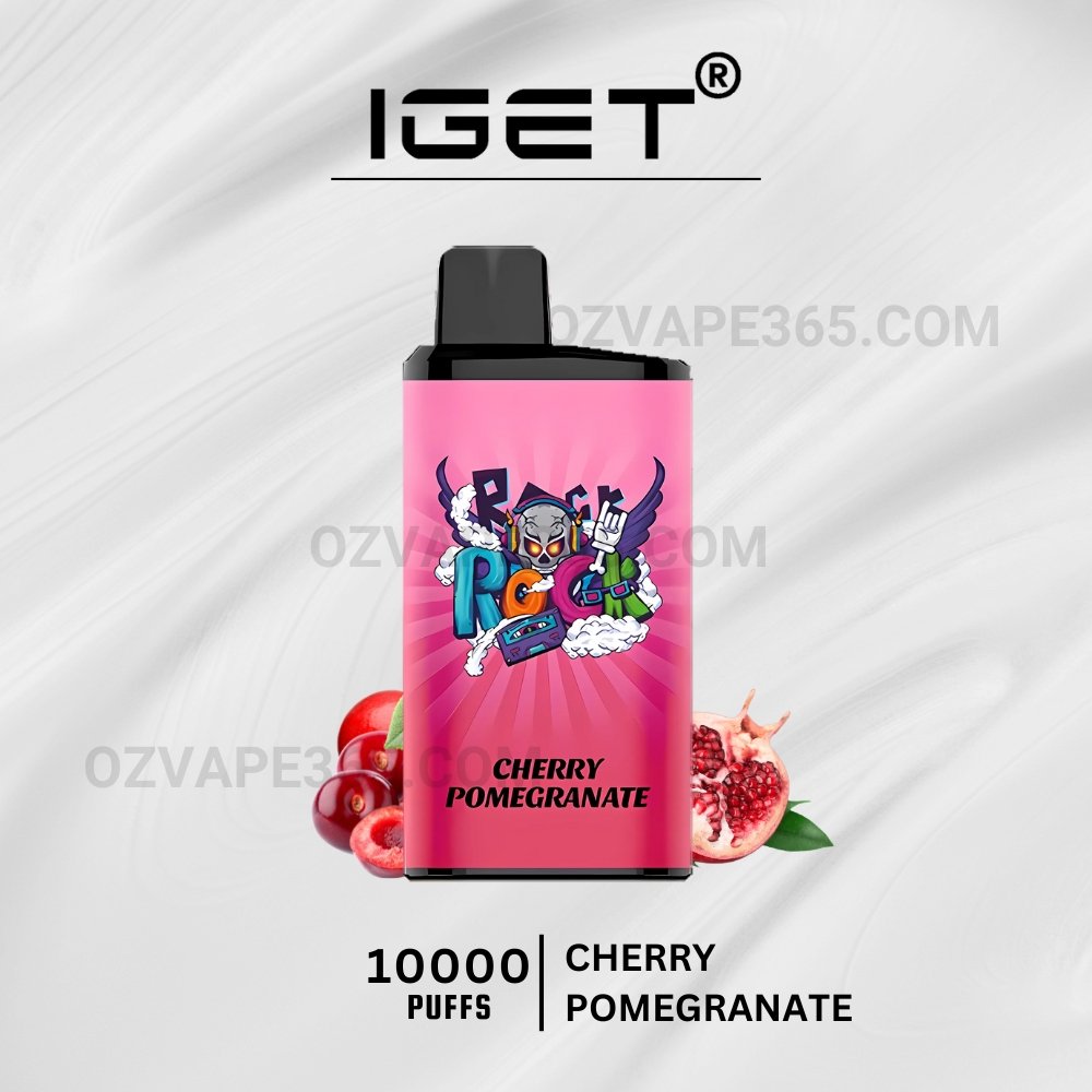 IGET Bar Pro 10000 Puffs Cherry Pomegranate IGET Bar Pro 10000 Puffs Cherry Pomegranate