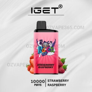 IGET Bar Pro 10000 Puffs Strawberry Raspberry