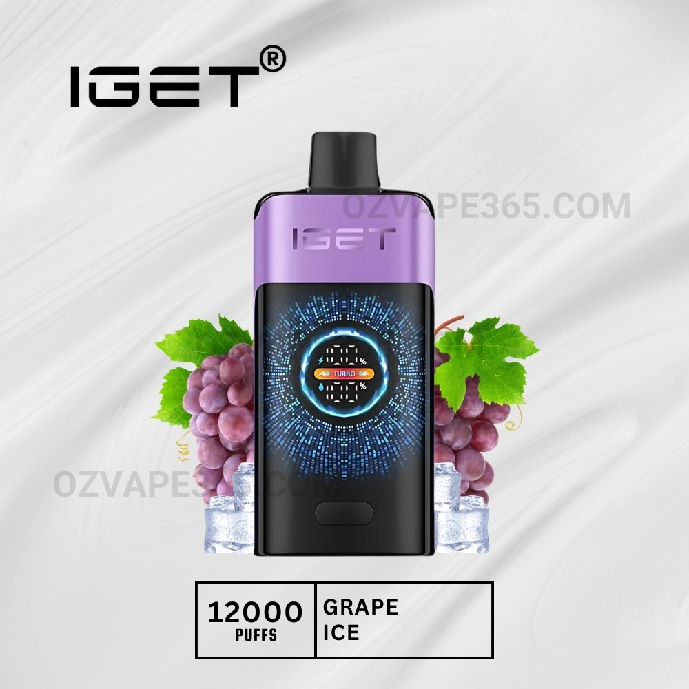 Iget One 12000 Puffs Grape Ice Iget One 12000 Puffs Grape Ice
