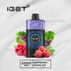 Iget One 12000 Puffs Raspberry Grape Ice