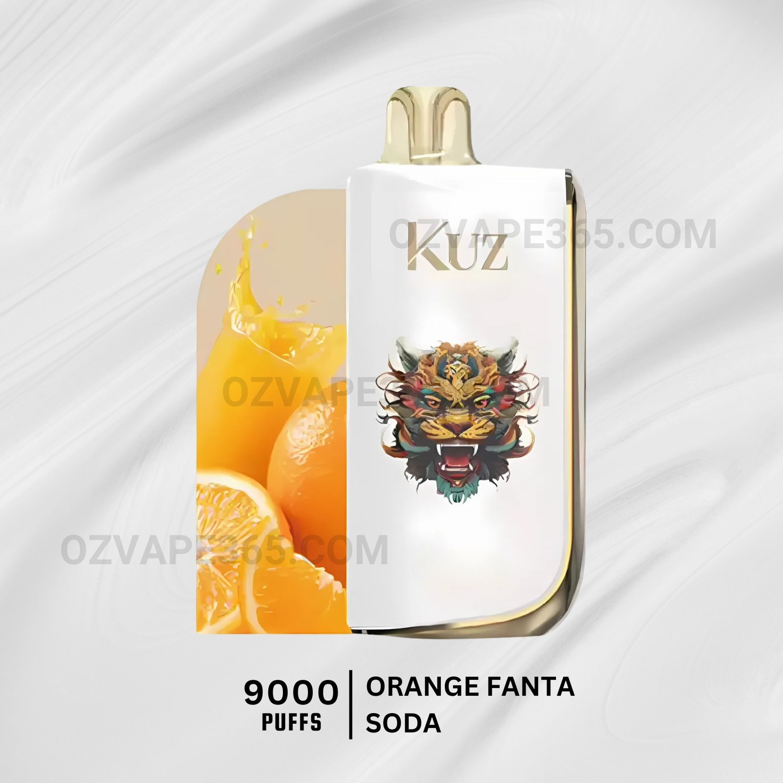 KUZ Lux 9000 Puffs Orange Fanta Soda KUZ Lux 9000 Puffs Orange Fanta Soda