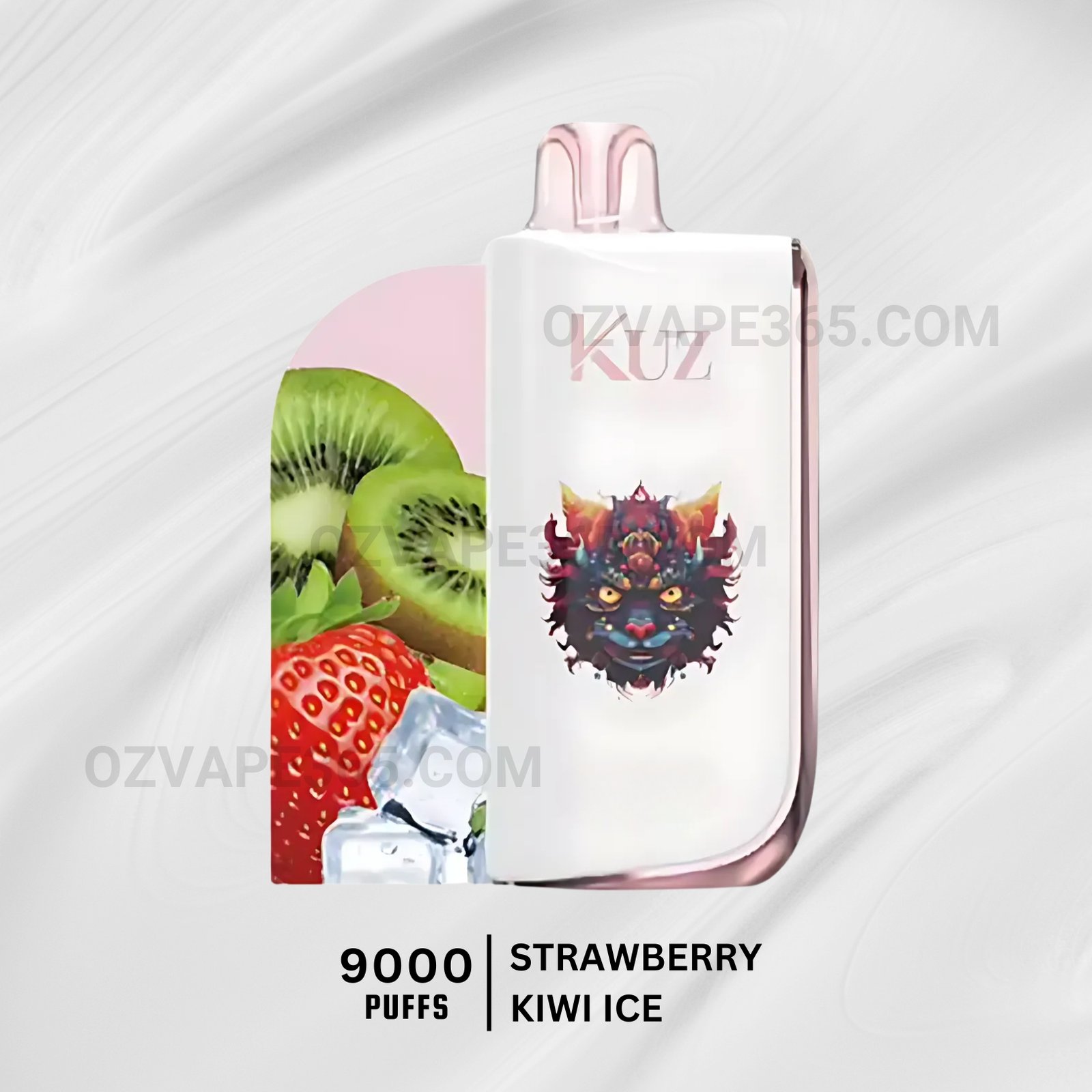 KUZ Lux 9000 Puffs Strawberry Kiwi Ice KUZ Lux 9000 Puffs Strawberry Kiwi Ice