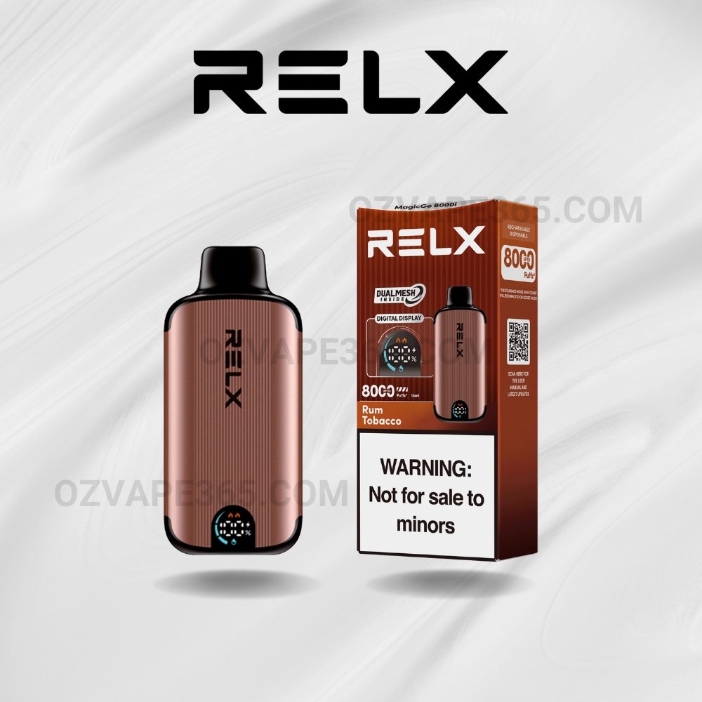 RELX MagicGo 8000i Rum Tobacco Classic RELX MagicGo 8000i Rum Tobacco Classic