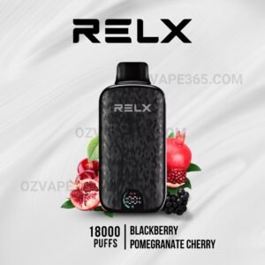 RELX Sparta 18000 Puffs Blackberry Pommegranate Cherry