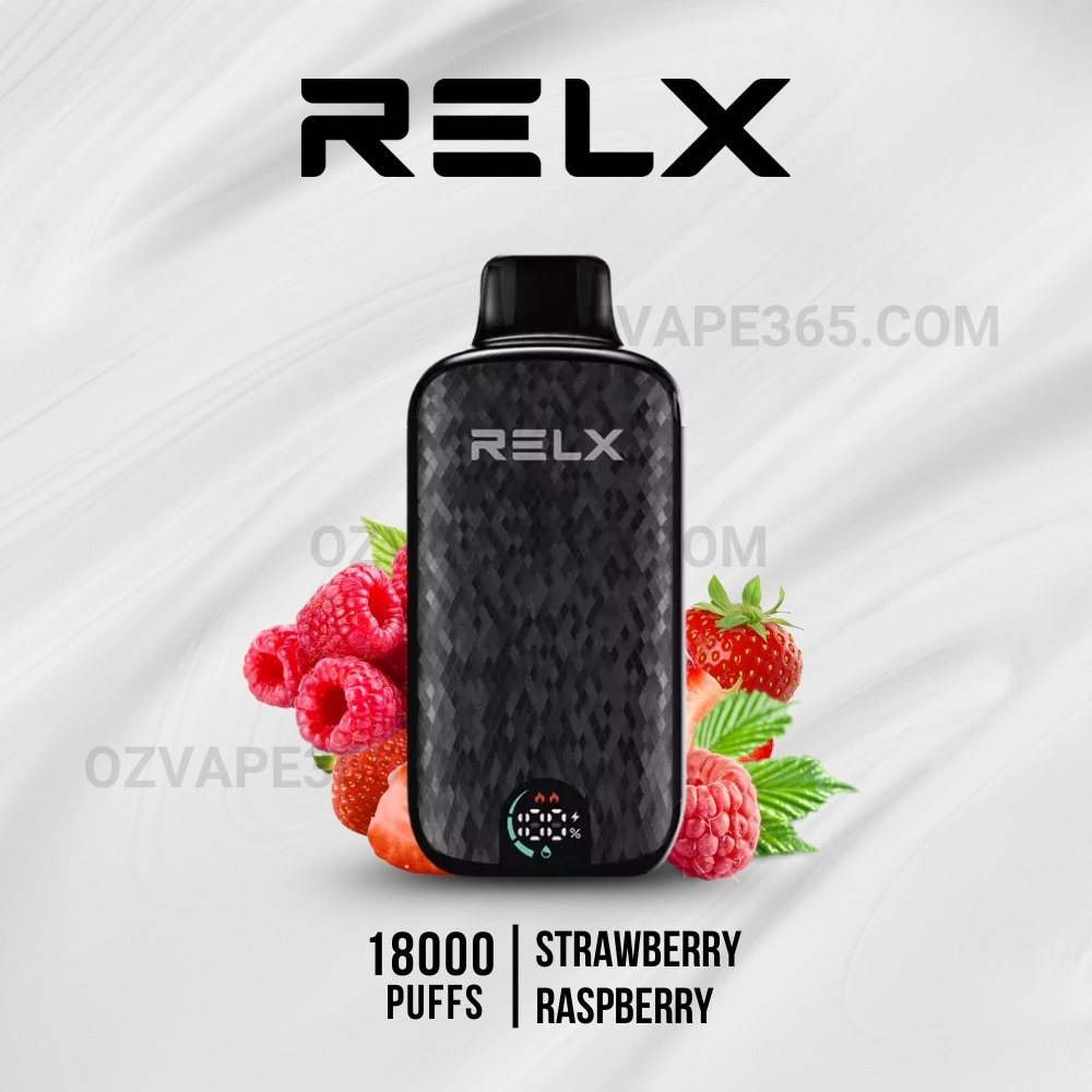 RELX Sparta 18000 Puffs Strawberry Raspberry RELX Sparta 18000 Puffs Strawberry Raspberry