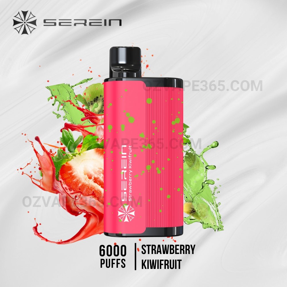SEREIN Hunter 6000 Puffs Strawberry Kiwifruit SEREIN Hunter 6000 Puffs Strawberry Kiwifruit