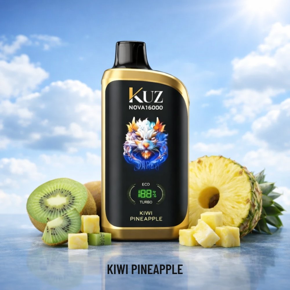 KUZ Nova 16000 Puffs Kiwi Pineapple KUZ Nova 16000 Puffs Kiwi Pineapple