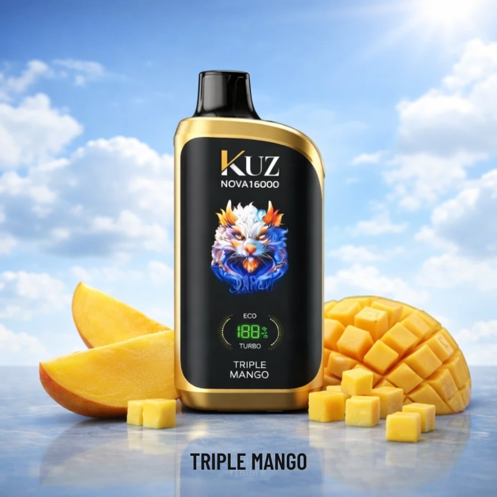 KUZ Nova 16000 Puffs Triple Mango KUZ Nova 16000 Puffs Triple Mango