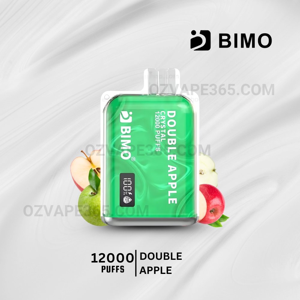 BIMO Crystal 12000 Puffs Double Apple BIMO Crystal 12000 Puffs Double Apple