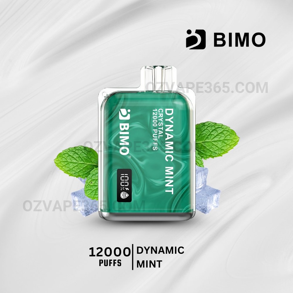 BIMO Crystal 12000 Puffs Dynamic Mint (2) BIMO Crystal 12000 Puffs Dynamic Mint
