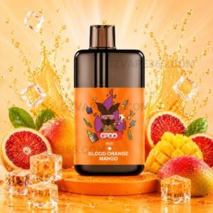 GROO Max 10000 Puffs Blood Orange Mango