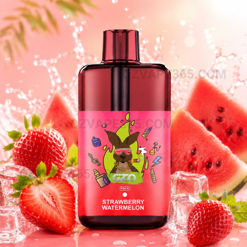 GROO Max 10000 Puffs Strawberry Watermelon GROO Max 10000 Puffs Strawberry Watermelon
