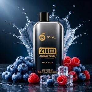 HappyTank 21000 Puffs Blueberry Sour Raspberry