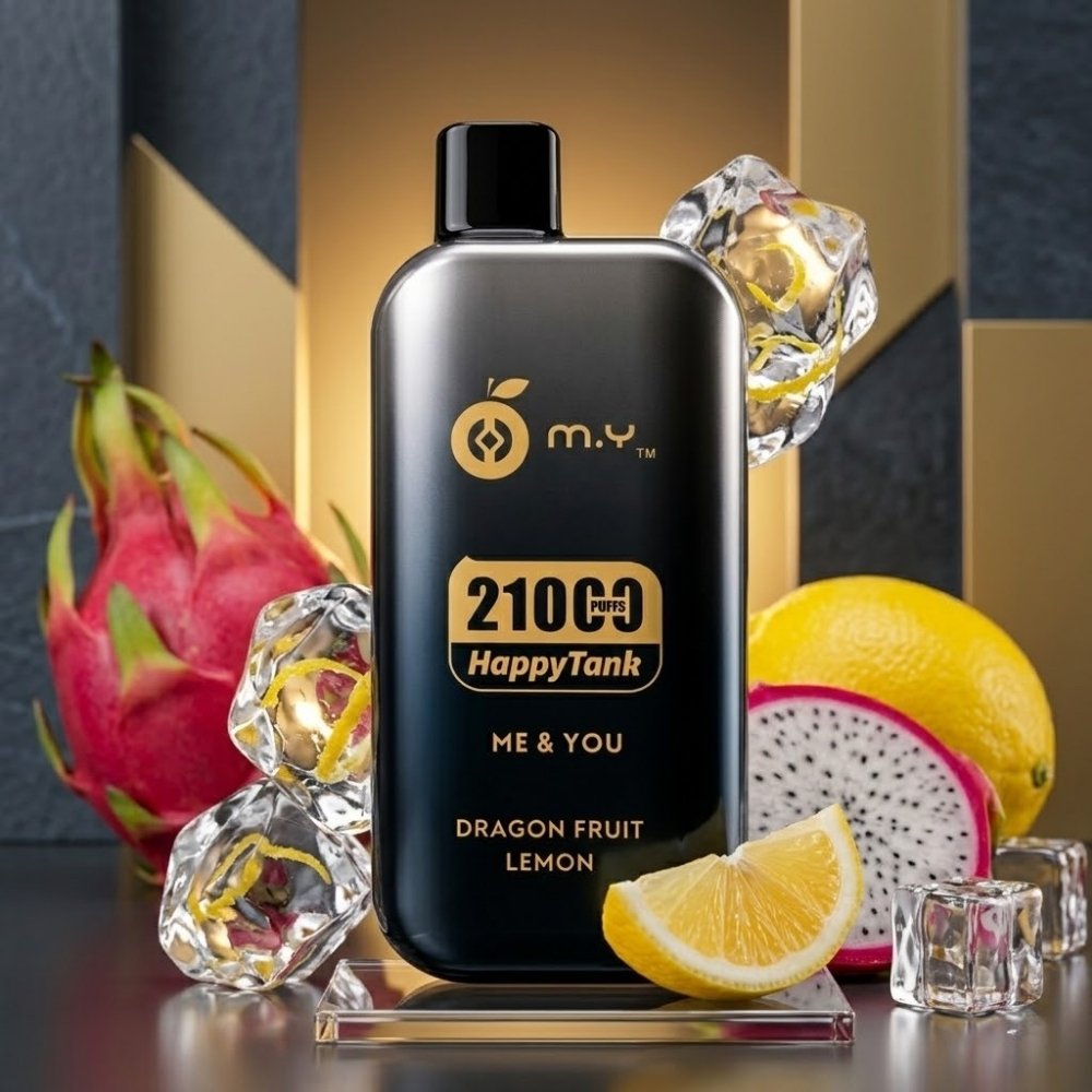 HappyTank 21000 Puffs Dragon Fruit Lemon HappyTank 21000 Puffs Dragon Fruit Lemon