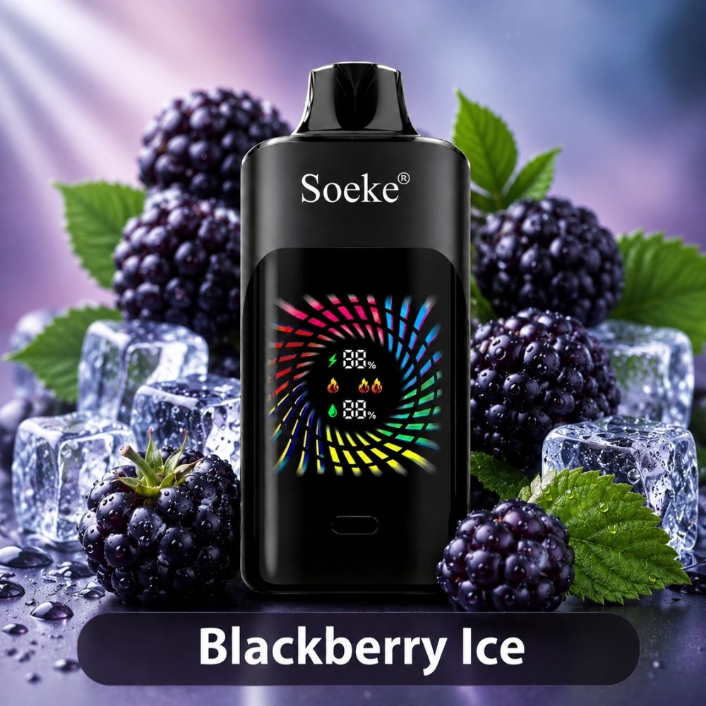SOEKE S9 28000 Puffs Blackberry Ice SOEKE S9 28000 Puffs Blackberry Ice