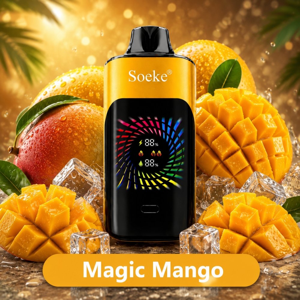 SOEKE S9 28000 Puffs Magic Mango SOEKE S9 28000 Puffs Magic Mango