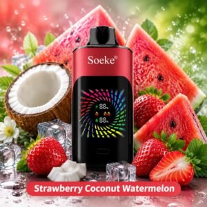 SOEKE S9 28000 Puffs Strawberry Coconut Watermelon